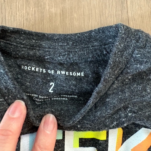 Toddler Colorful Twist Front T-Shirt - Picture 3 of 3